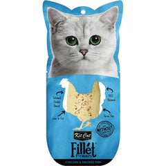 Kit Cat Fillet Fresh Chicken & Smoked Fish Cat Treat 30g