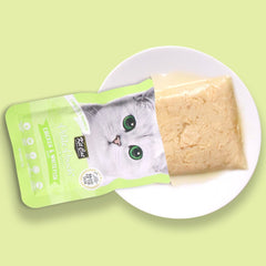 30% OFF: Kit Cat Petite Pouch Chicken & Whitefish In Aspic Grain-Free Pouch Cat Food 70g x 12