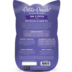 30% OFF: Kit Cat Petite Pouch Tuna & Chicken In Aspic Grain-Free Pouch Cat Food 70g x 12