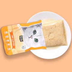 30% OFF: Kit Cat Petite Pouch Tuna & Salmon In Aspic Grain-Free Pouch Cat Food 70g x 12