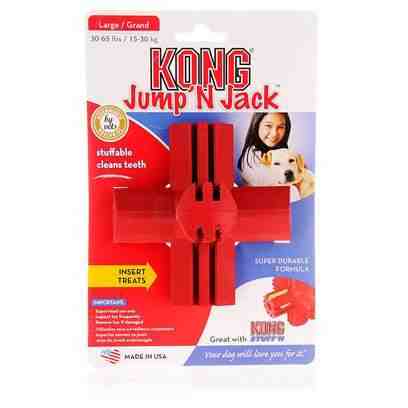 Kong Jump N Jack Dental Dog Toy Large