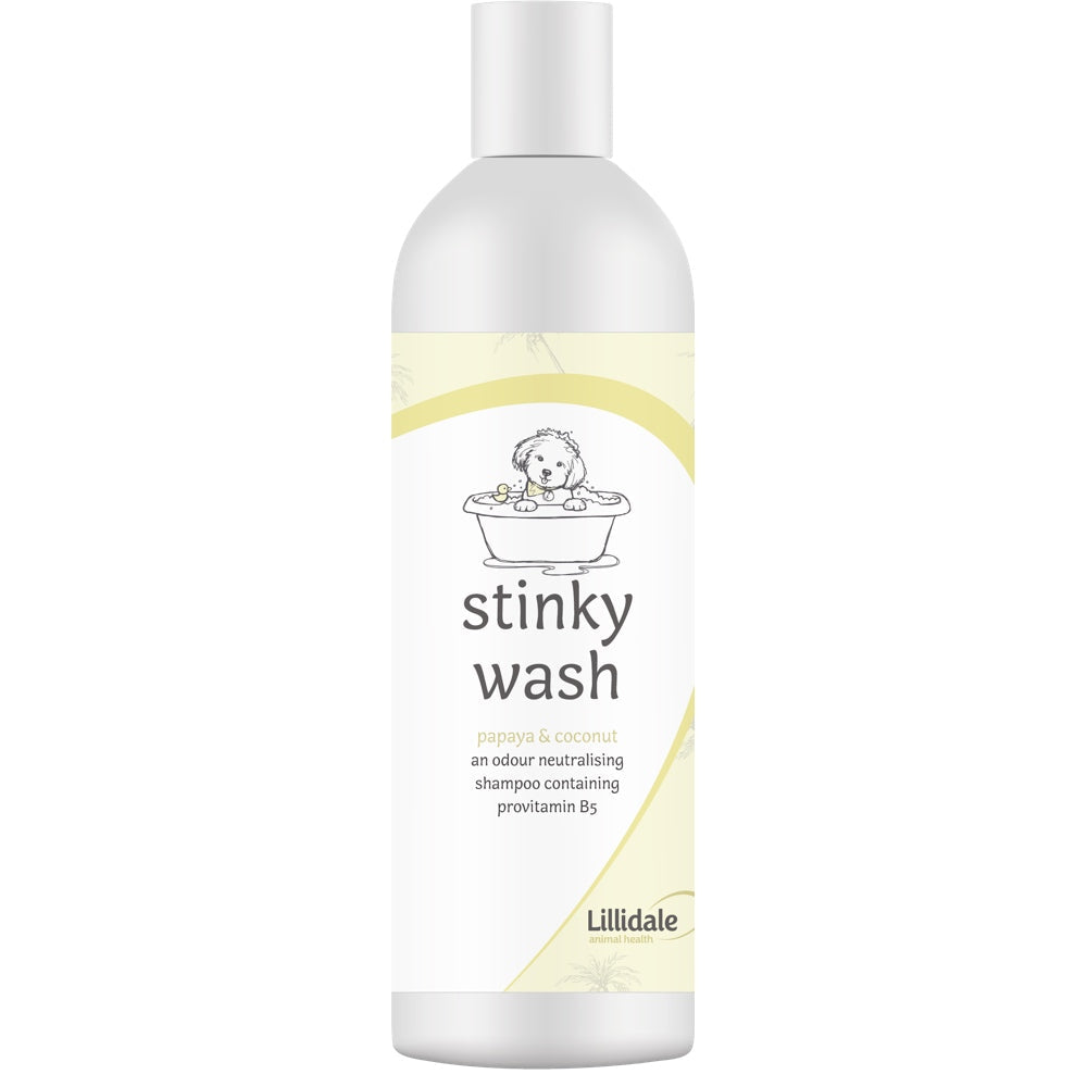 Lillidale Stinky Wash Dog Shampoo (Papaya & Coconut) 250ml
