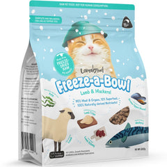 20% OFF (Exp Apr 26): Loveabowl Freeze-A-Bowl Lamb & Mackerel Grain-Free Freeze-Dried Raw Cat Food