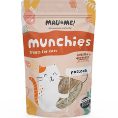 Mau&Me Munchies Pollock Air-Dried Grain-Free Cat Treats 60g