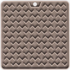 Messy Cats Silicone Reversible Interactive Cat Feeding & Licking Mat (Grey)
