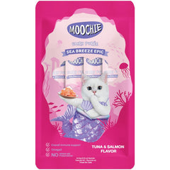 Moochie Fairy Puree Tuna & Salmon Liquid Cat Treats