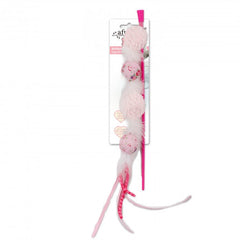 All For Paws Shabby Chic Multi Ball Wand Cat Toy