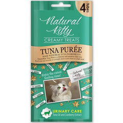 Natural Kitty Functional Urinary Care Tuna Pur‚àö¬©e Creamy Liquid Cat Treats 48g
