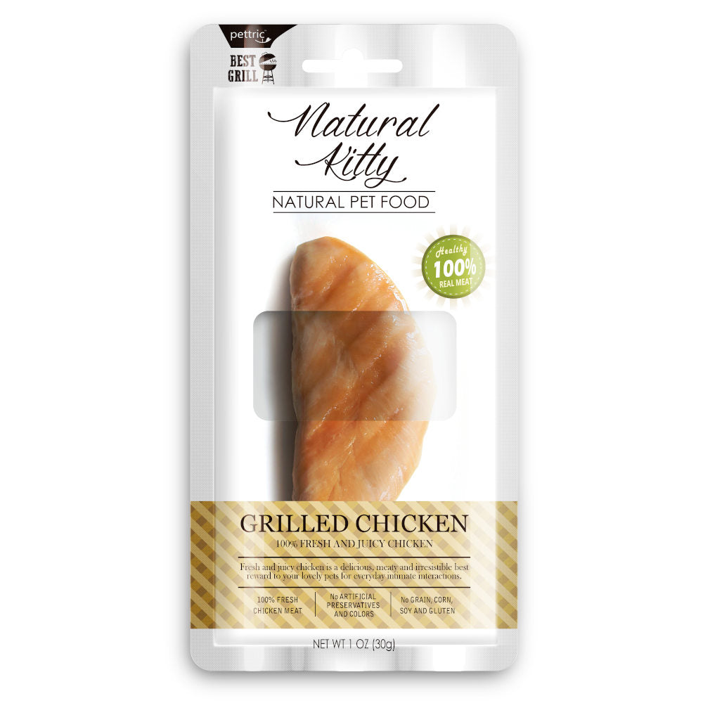 Natural Kitty Original Grilled Chicken Cat Treat 30g