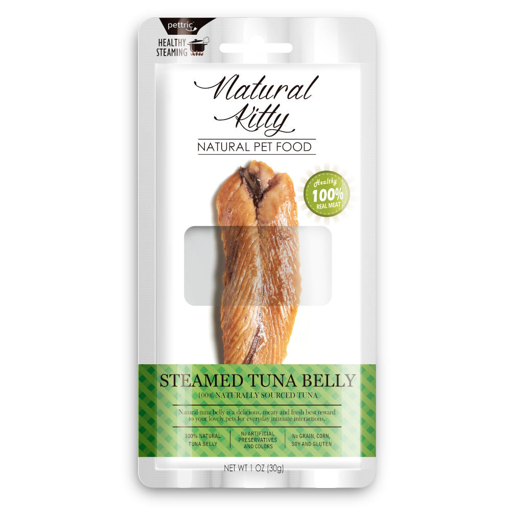 Natural Kitty Original Steamed Tuna Belly Cat Treat 30g