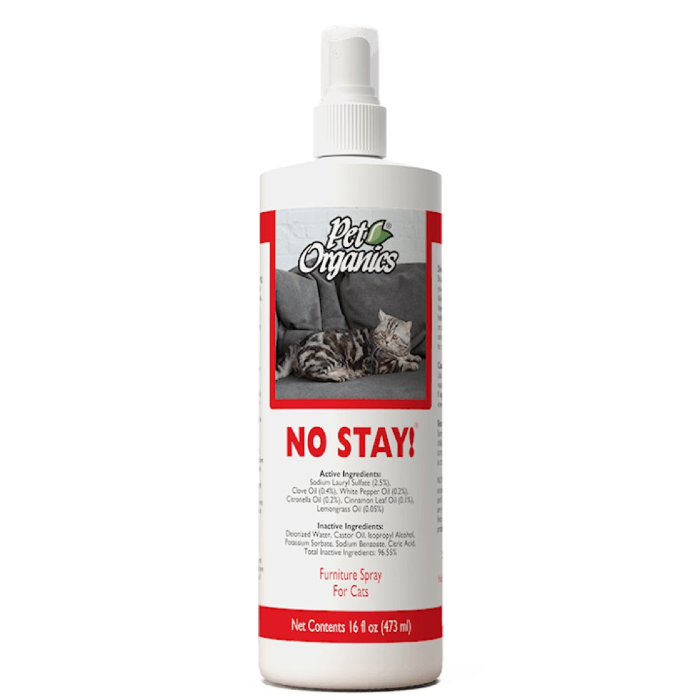 NaturVet Pet Organics No Stay! Furniture Spray For Cats 473ml