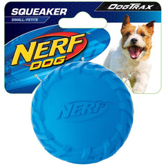 Nerf Dog DogTrax Tire Squeak Ball Dog Toy (Small)