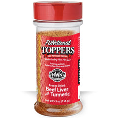 Northwest Naturals Beef Liver With Turmeric Freeze-Dried Functional Toppers For Cats & Dogs 4.5oz
