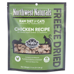 Northwest Naturals Chicken Freeze Dried Raw Nibbles For Cats 11oz