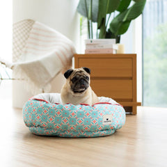 Ohpopdog Heritage Reversible Dog Bed (Straits Mint 17)