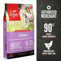 ORIJEN Kitten Grain-Free Dry Cat Food