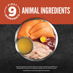 ORIJEN Chunks & Shreds Salmon & Chicken Entree In Bone Broth Canned Cat Food