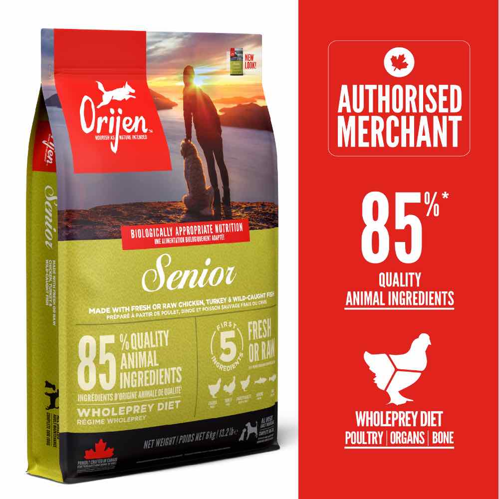 ORIJEN Senior Grain-Free Dry Dog Food