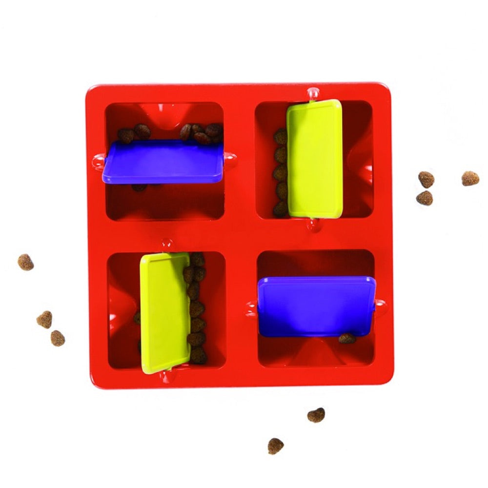 Outward Hound Tic Tac Twirl Puzzle Dog Toy