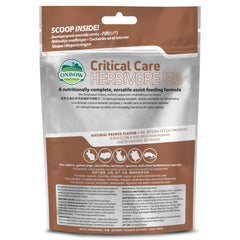 18% OFF: Oxbow Critical Care Fine Grind Papaya Small Animals Recovery Food 100g