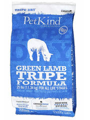'25% OFF 25lb (Exp Apr26)': PetKind Green Lamb Tripe Grain-Free Dry Dog Food