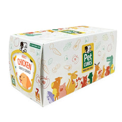 PetCubes Gently Cooked Chicken Grain-Free Frozen Dog Food 2.24kg