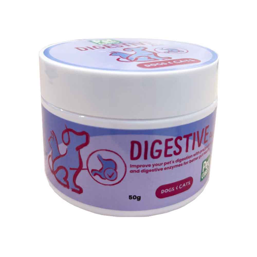 Petcubes Digestive Aid Supplement For Cats & Dogs 50g