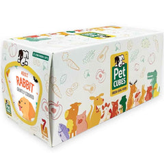 PetCubes Gently Cooked Rabbit Grain-Free Frozen Dog Food 2.24kg