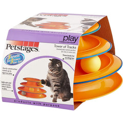 Petstages Tower of Tracks Interactive Cat Toy