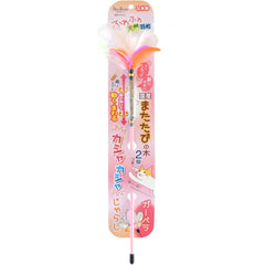 Petz Route Rustling Sounds With Silvervine Cat Wand Toy (Pink)