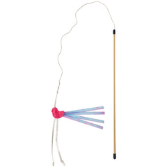 Petz Route Rustling With Paper String Cat Wand Toy (Bird)