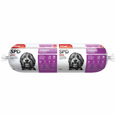Prime100 SPD Turkey & Flaxseed Grain Free Cooked Chilled Roll Dog Food 2kg