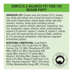 Pro Plan Healthy Growth & Development Medium Puppy Dry Dog Food