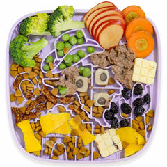 Puzzle Feeder Interactive Dog Lick Mat (Texas Purple)