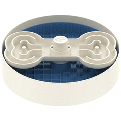 Puzzle Feeder Lick Interactive Dog Bowl (Blue)