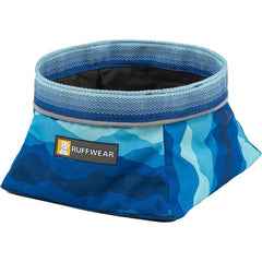 Ruffwear Quencher Artist Series Collapsible Food & Water Dog Bowl (Coastal Mountains)