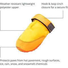 Ruffwear Summit Trex Reflective Lightweight Dog Boots (Sunrise Yellow)