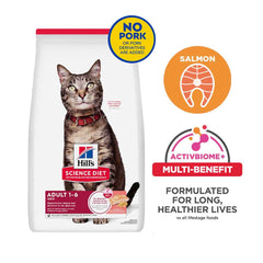 Science Diet Adult Salmon & Brown Rice Dry Cat Food 3.5lb