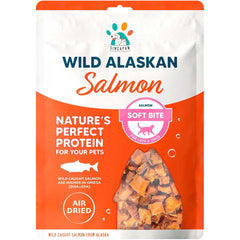 Singapaw Wild Alaskan Salmon Soft Bite Air-Dried Treats For Cats & Dogs 70g