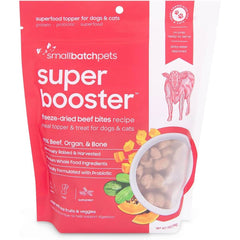 Smallbatch Super Booster Freeze Dried Beef Bites Cat & Dog Treats 7oz