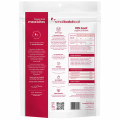 Smallbatch Beef Meal Bites Complete & Balanced Freeze Dried Cat Food 10oz