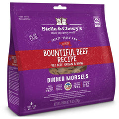 Stella & Chewy‚Äö√Ñ√¥s Bountiful Beef Dinner Morsels Grain-Free Freeze-Dried Raw Cat Food