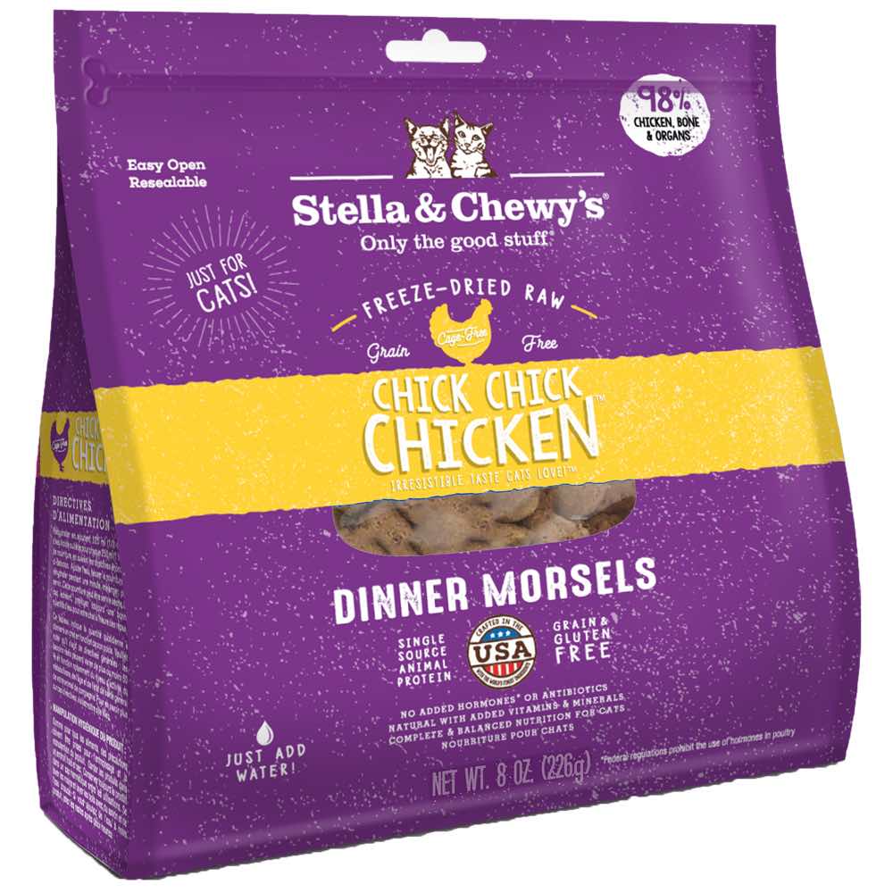 Stella & Chewy‚Äö√Ñ√¥s Chick Chick Chicken Dinner Morsels Freeze-Dried Cat Food