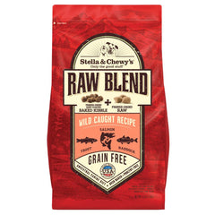 Stella & Chewy’s Raw Blend Wild Caught Fish Kibble With Freeze-Dried Raw Grain-Free Dry Dog Food