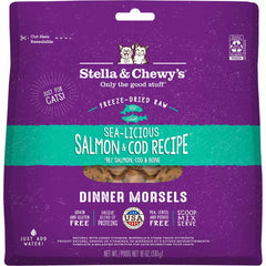 Stella & Chewy‚Äö√Ñ√¥s Sea-licious Salmon & Cod Dinner Morsels Freeze-Dried Cat Food