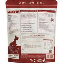 'BUNDLE DEAL': Steve's Real Food Beef Grain-Free Freeze-Dried Raw Food For Cats & Dogs 20oz