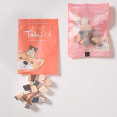 Taki Hamachi Yellowtail Fish Freeze-Dried Treats For Cats & Dogs (10 Packets) 90g