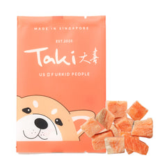 Taki King Salmon Freeze Dried Treats For Cats & Dogs (1 Packet) 9g