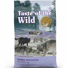 Taste of the Wild Sierra Mountain with Roasted Lamb Grain Free Dry Dog Food
