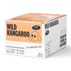 The Grateful Pet Raw Wild Kangaroo Frozen Dog Food 2kg